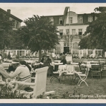 Seebad Bansin Garten-Terrasse Kurhaus Bansin, beschrieben 1939 (AK3241)