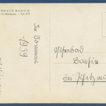 Seebad Bansin Garten-Terrasse Kurhaus Bansin, beschrieben 1939 (AK3241)
