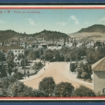 Freiburg im Breisgau Partie am Lorettoberg, gelaufen 1916 als Feldpost (AK3338)