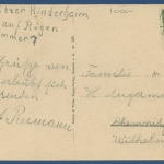 Sassnitz Rügen Fährschiff Preussen, gelaufen 1926 (AK3328)