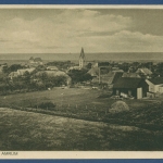 Nebel Insel Amrum, gelaufen Marke fehlt (AK3294)