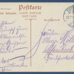 Gruß von der Schwalm Trachten, gelaufen 1908 (AK3515)