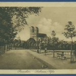 Prenzlau Sabinenufer Marienkirche, gelaufen 1925 (AK3534)