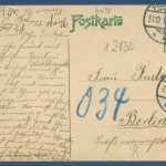 Prenzlau Am Markt Denkmäler Warenhaus Max Levy, gelaufen 1910 (AK3578)