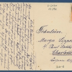 Prenzlau Am Schauspielhaus, gelaufen 1917 (AK3654)