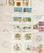 BRD 14 versch. FDC Jugend/Sport/Block/Dauerserien (XL5180)