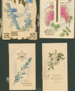 Glückwunschkarten 6 kunstvolle Karten (XL5204)
