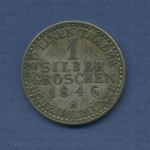 Preußen 1 Silbergroschen 1846 A, Friedrich Wilhelm IV., J 66 ss+ (m2775)