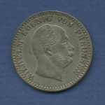 Preußen 2 1/2 Silbergroschen 1870 A, König Wilhelm I., J 90, ss+ (m2779)