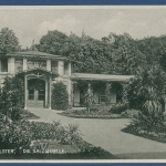 Bad Elster Die Salzquelle, gelaufen 1927 (AK3926)