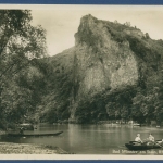 Bad Münster am Stein Rheingrafenstein, gelaufen 1936 (AK3924)