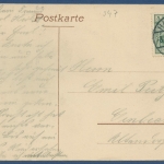 Alter Grabstein auf dem Friedhof in Hameln, gelaufen 1908 (AK3909)