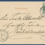 Gruß aus Bad Pyrmont Villa Schücking, gelaufen 1902 (AK3894)