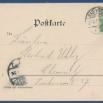 Marktplatz zu Freyburg an der Unstrut, gelaufen 1901 (AK3903)