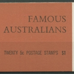 Australien 1968 Persönlichkeiten MH 42 Ed. V68/3 Markierung postfrisch (C29455)
