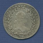 Haus Habsburg 20 Kreuzer 1765 BB, Kremnitz, Franz I., ss (m2827)