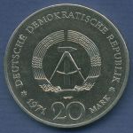 DDR 20 Mark 1971 Heinrich Mann, J 1531 vz (m2895)