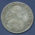 Braunschweig-Wolfenbüttel 2/3 Taler 1765, Carl I., Welter 2733, fast ss (m3019)