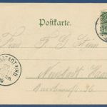 Dresden Zwingerhof, gelaufen 1899 (AK4046)