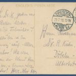 Bastei Felsen Sächsische Schweiz, gelaufen 1910 (AK4052)