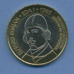 Slowenien 3 Euro 2009, Edvard Rusjan Luftfahrt, KM 85 vz/st (m4231)