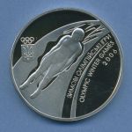 Ukraine 10 Hryven 2006, Silber, Olympische Winterspiele Turin KM 427 PP (m4238)