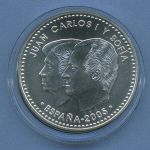 Spanien 12 Euro 2005 Don Quichotte, Silber, KM 1067 vz/st in Kapsel (m4358)