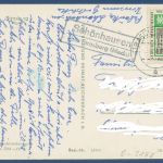 Strasburg Uckermark Markt Konsum, gelaufen 1962, Landpost Schönhausen (AK4187)