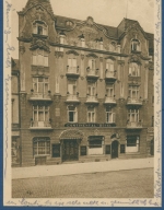 Kiel Continental-Hotel W. Dreischärf Hoflieferant gelaufen 1928 (AK103)
