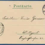 Calw Altstadt Brücke über die Nagold gelaufen 1899 (AK88)