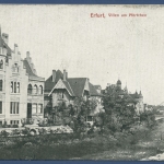 Erfurt Villen am Pförtchen, gelaufen 1909 (AK120)