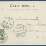 Genf Genève Jardin Anglais, gelaufen 1905 (AK4256)