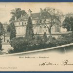 Neuchatel Neuenburg Hotel DuPeyrou, gelaufen 1899 (AK4249)