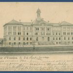 Souvenir d' Yverdon Le Collége, gelaufen 1901 (AK4240)