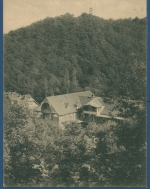 Bad Suderode Quedlinburg Hotel Michaelis und Preussenturm, gelaufen 1914 (AK216)