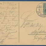 Bad Suderode Quedlinburg Hotel Michaelis und Preussenturm, gelaufen 1914 (AK216)