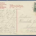 Restaurant Matteschlösschen Bad Rehburg Loccum, gelaufen 1909 (AK226)