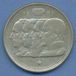 Belgien 100 Francs 1951 Könige Leopold, Albert, KM 139.1 ss (m4620)