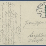 Regensburg Steinerne Brücke Dom Foto, gelaufen 1929 (AK318)