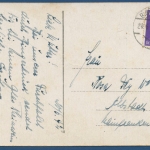 Bingen am Rhein Burg Ehrenfels Rheindampfer Vaterland, gelaufen 1942 (AK321)