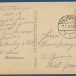 Bad Wildungen Fürstliches Badehotel, gelaufen 1918 (AK412)