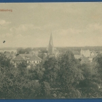 Eutin vom Mühlenberg gesehen, gelaufen 1911 (AK394)