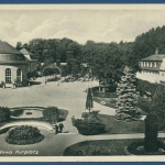 Bad Kudowa Kurplatz, gelaufen 1934 (AK403)