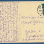 Jugendhof Hallitz Glatz, gelaufen 1929 (AK393)