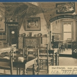 Kiel Hotel am Schwanensee Fischerstube Alt-Ellerbek, ungebr. + Gedicht (AK438)