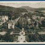 Bad Brückenau Rhön Ortsansicht Foto, gelaufen 1930 (AK494)