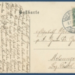 Bad Bertrich Römerkessel Villen, gelaufen 1909 (AK499)
