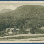Steinbergen Bethmanns Hotel Haus Achenbach Forsthaus, gelaufen 1927 (AK484)