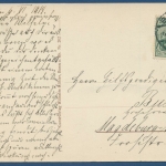 Bonn Universität, gelaufen 1914 (AK481)