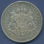Bayern Vereinstaler 1871, Ludwig II., J 109 ss-vz kl. Randfehler (m3124)